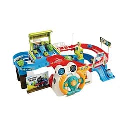 Трек T 922 A с электрической конвейерной лентой, звуком и подсветкой, 4 поезда