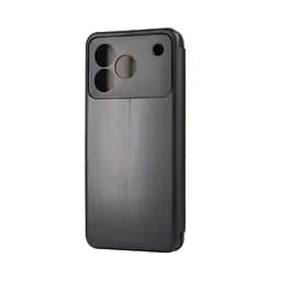Чехол-книжка для ZTE Blade A76 4G, G-Case, черный, кожаный чехол-книжка из экокожи (PU) и TPU, с магнитом, с подставкой и вместительным кардхолдером, противоударный, защита всего корпуса, ArmorStandart (ARM87530) - мініатюра 2