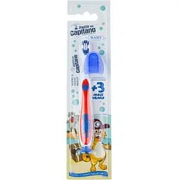 Дитяча зубна щітка Pasta Del Capitano Baby 3+ м'яка червона