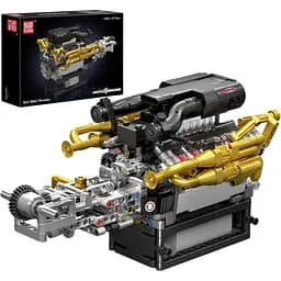 Конструктор Mould King Mking Двигун і коробка передач Valkyrie V12 (10224) [161095]