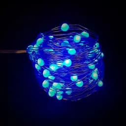 Гірлянда Smart led 100 крапель 10 м з пультом, 12 режимів, 16 кольорів - мініатюра 3