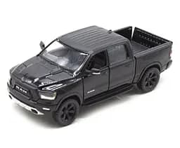Іграшкова колекційна машинка DODGE RAM KT5413W інерційна Чорний Kinsmart