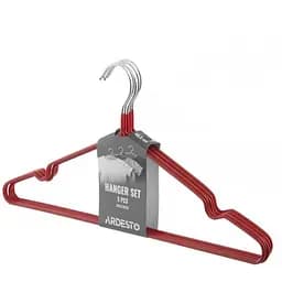 Набір вішалок Ardesto 40.5 см 5 шт червоний (ARHC2805R)