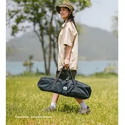 Складаний стіл Naturehike Star Jane T01 CNK2550JJ018, 89х60 см, вуглецева сталь, бежевий - мініатюра 8