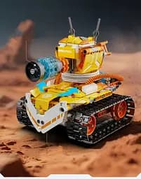 Конструктор робот програмований STEM-робот 3 в 1 Robot  W - bot CaDa з пультом і додатком робот-трансформер для дітей на радіокеруванні, 455 деталі - мініатюра 7