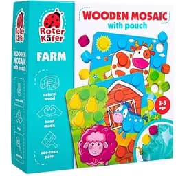 Дерев'яна мозаїка Roter Kafer Ферма з мішечком (RW4003)