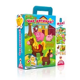 Пазл Vladi Toys Чий малюк, з липучками, укр. мова, 16 елементів (VT2907-03)