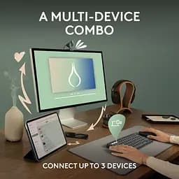 Комплект (Клавіатура та Миша) Logitech Pebble 2 Combo Tonal UA (920-012240) White - мініатюра 7