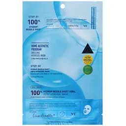 Зволожувальна гідрогелева маска VT Cosmetics Hydrop Reedle Shot 100hL 2-Step Hydrogel Mask (VTC016)
