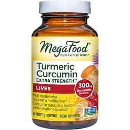 Сила куркумы для печени MegaFood Turmeric Strength for Liver 60 таблеток