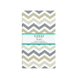 Простирадло на резинці Cosas GREY ZIGZAG CS3 80х160х20 см (ZigGreyBeige_80х160х20) - мініатюра 4