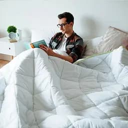 Уцінка. Ковдра дитяча MirSon EcoSilk №002 антиалергенна демісезонна 110x140 см біла (8062540) - мініатюра 6