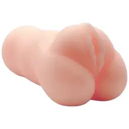 Мастурбатор-вагіна Wooomy Squeeezy Masturbator Vagina, м'які відкриті губи, 13.2х5.4 см