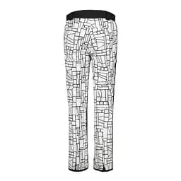 Штани CMP Womens' Clima Protect Stretch Ski Trousers with Geometric Print M White/Black (1097-31W0046-15ZH 40) - мініатюра 2