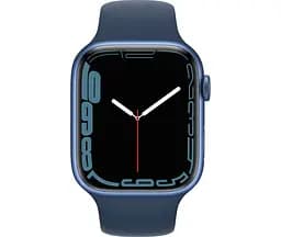 Смарт-годинник Apple Watch Series 7 GPS 41mm Blue Aluminum Case with Blue Sport Band [MKN13] [60279] - мініатюра 2