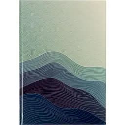 Книга записна Axent Waves A4 в клітинку 96 аркушів синя (8422-562-A)