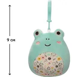 М'яка іграшка Squishmallows Жабка Фрід на кліпсі 9 см (SQCP00179) - мініатюра 2