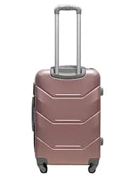 Валіза середня M ABS-пластик Milano bag 147M 66×46×29см 80л Рожеве золото - мініатюра 3