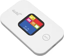 Портативний 4G/5G LTE роутер Pix-Link Mobile Router PH319-E кишеньковий Wi-Fi модем із LED дисплеєм White (19182)