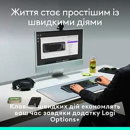 Клавіатура Logitech POP Icon Keys Bluetooth UA Rose (920-013073) [120870] - мініатюра 9