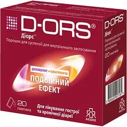 Диетическая добавка D-ORS порошок для внутреннего применения 20 пакетов