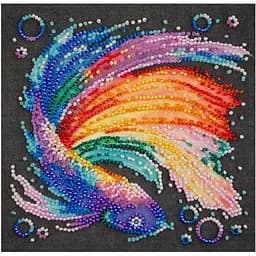 Набір для вишивання бісером Abris Art Різнобарвний 15х15 см AM-245 