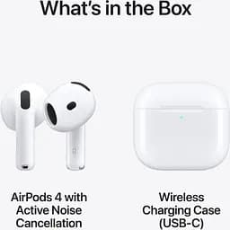 Навушники Apple AirPods 4 with Active Noise Cancellation (MXP93ZE/A) - мініатюра 9
