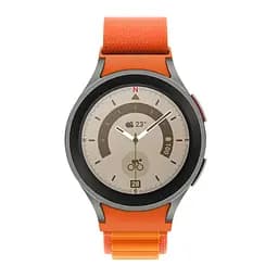 Ремінець для Samsung Galaxy Watch 6 - помаранчевий Watchbands Cloth Wave ширина кріплення 20мм нейлоновий (WB029-690637046) - мініатюра 4