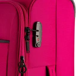 Валіза Swissbrand Silkeborg (M) Fuchsia/Light Grey (SWB_LLSIL941M) - мініатюра 5