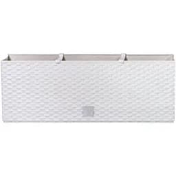 Балконний ящик Prosperplast Rato з вкладишем, 500 мм, бiлий (72962-449)