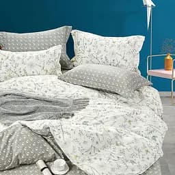 Комплект постельного белья Love You сатин TLG2312 евростандарт (32080)