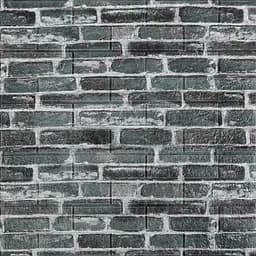 Декоративна 3D панель Sticker Wall самоклейка 700x770x5мм Цегла сірий Катеринославська 042 SW-00000039