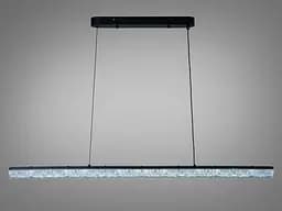 Підвісна люстра Diasha чорна 28 Вт 5 м² без пульта