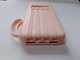 Power Bank 20000 mAh павербанк з екраном LVR 015 Pink (17552) - мініатюра 3