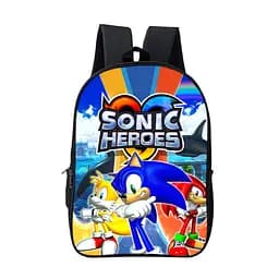 Шкільний міський рюкзак Супер Сонік (Sonic) - мініатюра 1