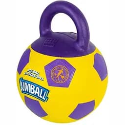 Игрушка для собак GiGwi Ball Мяч футбольный, с ручкой, 26 см (75366)
