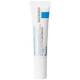 Набір La Roche-Posay: сонцезахисний флюїд захист від UVB і UVA SPF50+ 15 мл + бальзам Cicaplast Baume B5+ для шкіри обличчя та тіла 15 мл + крем-гель Lipikar Syndet АР+ для сухої шкіри 15 мл + косметичка - мініатюра 4