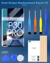 Сенсорний екран ARSSLY OLED для Huawei P30 VOG-L29 VOG-L09 VOG-AL00 в зборі з ремонтним комплектом чорний - мініатюра 3