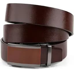 Ремінь шкіряний Vintage чоловічий 115х3,5 см acs0014828