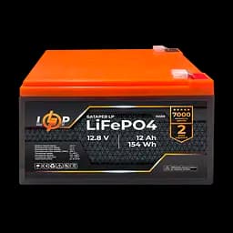 Акумулятор LP LiFePO4 12V (12,8V) - 12 Ah (154Wh)