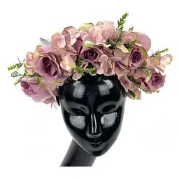 Обруч Летиция с цветами