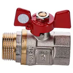 Кран кульовий прямий Q Professional 3/4″ ЗВ КБ PN40 QP152 - мініатюра 2