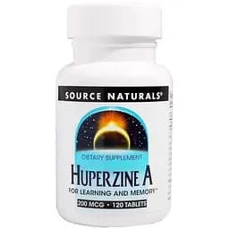 Витамины для мозга Source Naturals Huperzine A 200 мкг 120 таблеток