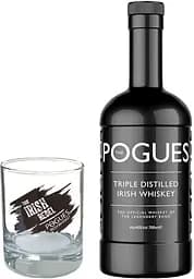 Набір Віскі The Pogues Blended Irish Whiskey 40%, 0.7 л + склянка 290 мл в подарунковій упаковці - мініатюра 2