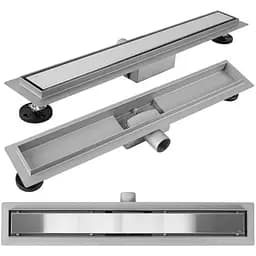 Трап для душа Rea Neox 70 2в1 сталь REA-G2502