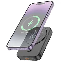 Портативний ЗП Power Bank Hoco J117A Esteem PD20W з БЗП 10000 mAh Black - мініатюра 2