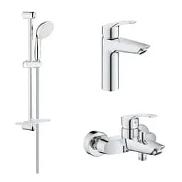 Набір змішувачів 3 в 1 Grohe Eurosmart UA123248M0 Хром