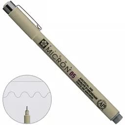 Лінер Pigma Micron (0.5) 0.45 мм Сірий Sakura