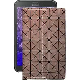 Чехол StatusCASE из экокожи для планшета Samsung Galaxy Tab Active 8.0 (T365) Коричневый ромб