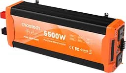 Інвертор автомобільний Choetech 12\220V 5500W (2500Вт), чиста синусоїда - мініатюра 2